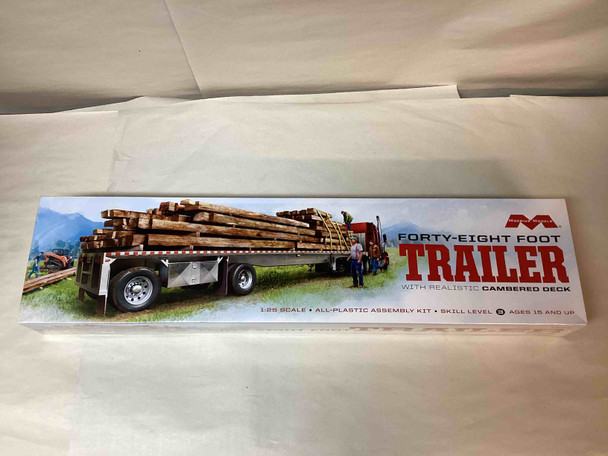 MOE1304 - Moebius Models 1/25 48 Foot Trailer - WWHP113552