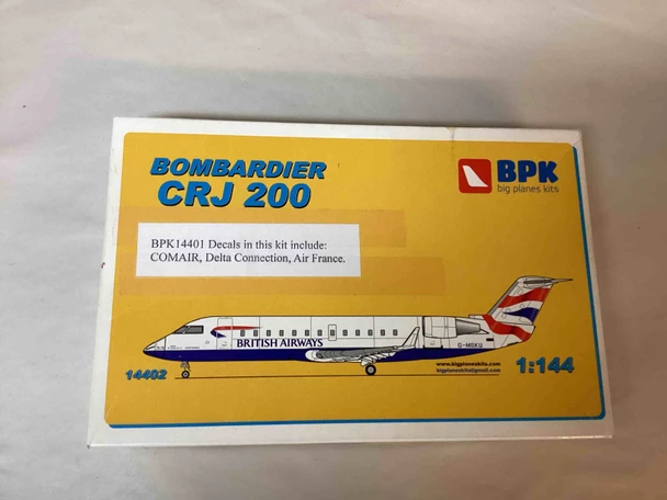 BPK14402 - BPK Big Plane Kits 1/144 Bombardier CRJ 200 - WWHP113560