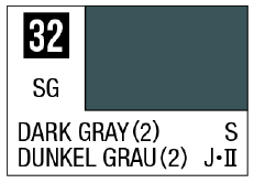 MRHS32 - Mr. Hobby Mr Color Spray - S32 Dark Gray 2 (Semi-Gloss/Vessel)