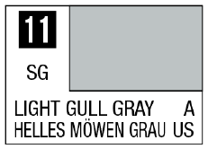 MRHS11 - Mr. Hobby Mr Color Spray - S11 Light Gull Gray (Semi-Gloss/Aircraft)