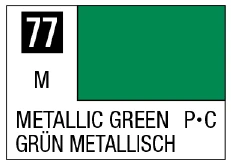 MRHS77 - Mr. Hobby Mr Color Spray - S77 Metallic Green (Metallic/Primary)