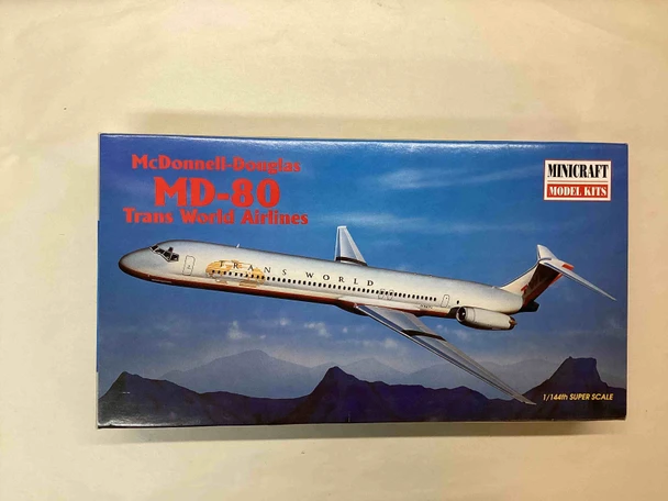 MIN14452 - Minicraft - 1/144 McDonnell-Douglas MD-80 Trans World Airlines - WWHP1135671