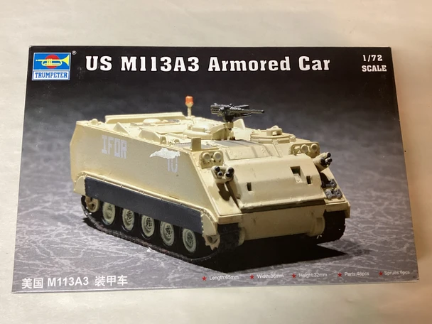TRP07240 - Trumpeter 1/72 US M113A3 Armoured Car - WWHP113583