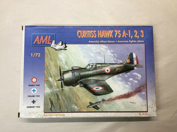 AML72013 - AML Models - 1/72 Curtiss Hawk 75 A-1, 2, 3 - WWHP113605