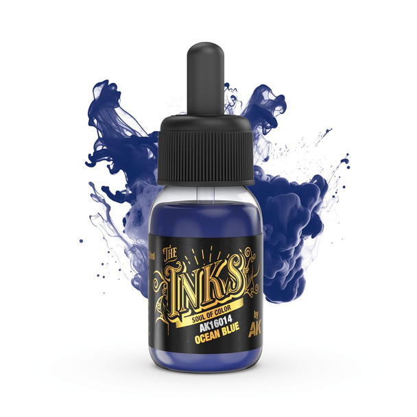 AKI16014 - AK Interactive The INKS Ocean Blue 30 ml