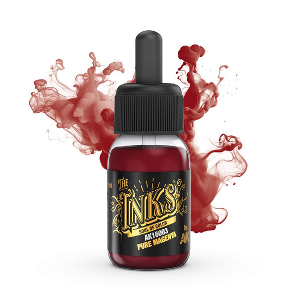 AKI16003 - AK Interactive The INKS Pure Magenta 30 ml