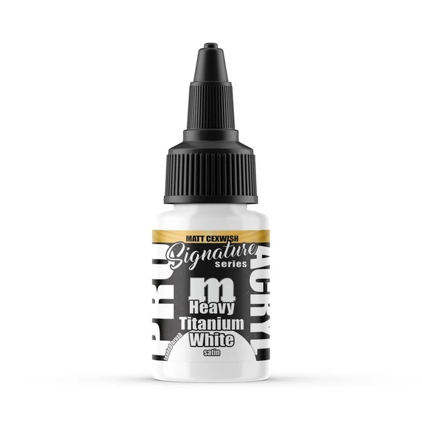 MNMMPAS21 - Monument Hobbies Pro Acryl Matt Cexwish Heavy Titanium White