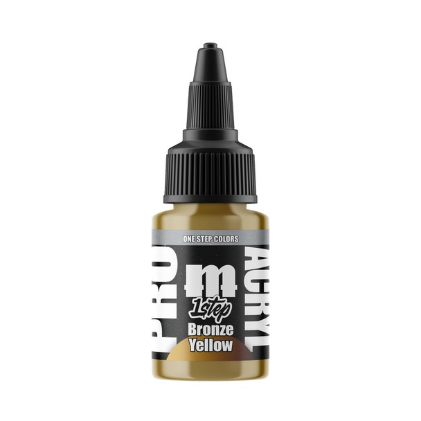 MNMMPA521 - Monument Hobbies Pro Acryl 1-Step Bronze Yellow 22ml Acrylic