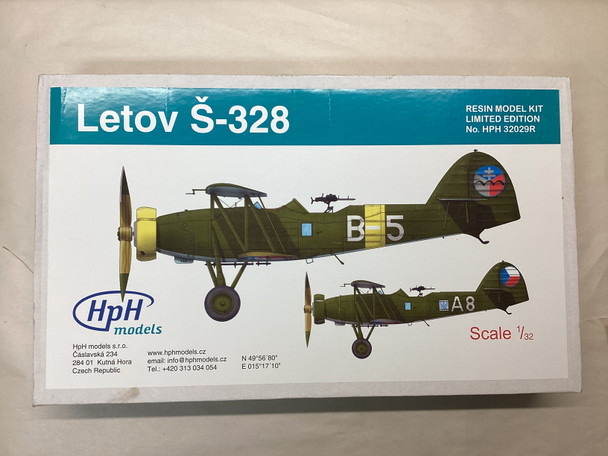 HPH32029R - HPH Models 1/32 Letov S-328 - WWHP113724