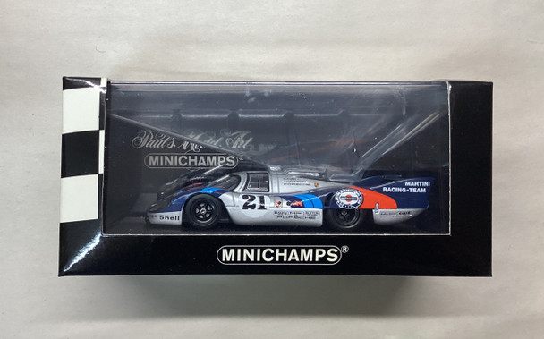MNC430716791 - Minichamps 1/43 Porsche 917L Martini-Porsche 24h Le Mans 1971