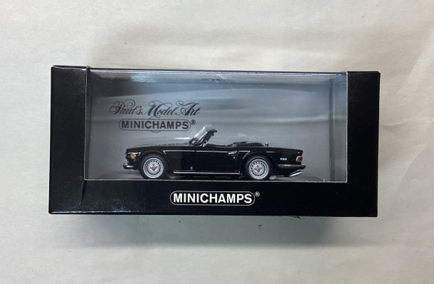 MNC430132576 - Minichamps 1/43 Triumph TR 6 1968 Black