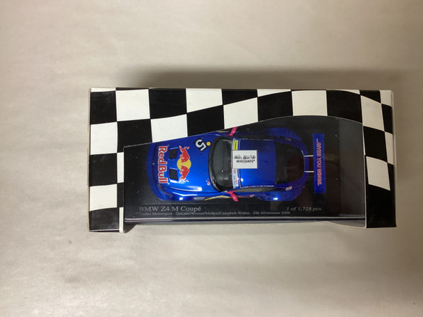 MNC400062707- Minichamps 1/43 BMW Z4 M Coupé Britcar 24h Silverstone 2006 Winners