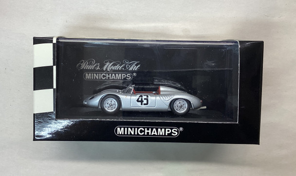 MNC430606543 - Minichamps 1/43 Porsche 718 RS60 Sebring 12 Hours 1960 Bonnier/G. Hill
