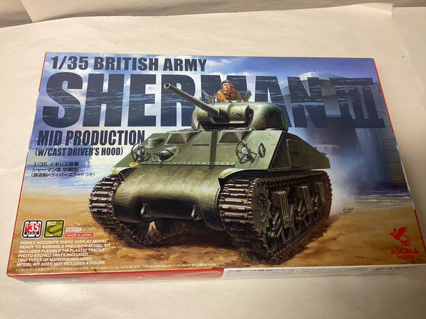 ASU35018 - Asuka Model - 1/35 Sherman III Mid Prod - WWHP113745