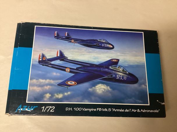 AZUA117 - AZUR Models - 1/72 DeHavilland 100 Vampire FB Mk.5  - WWHP113750