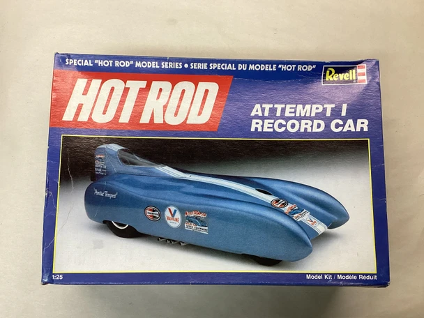 RMX7119 - Revell 1/25 Hot Rod Attempt I Record Car - WWHP113770