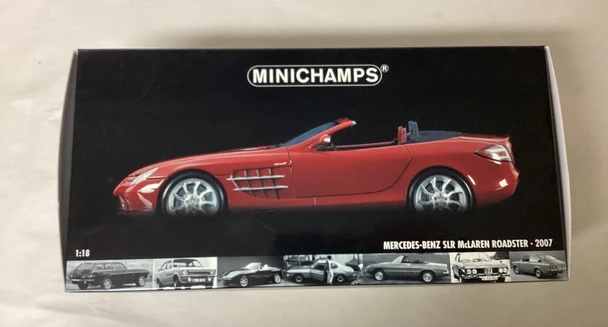 MNC100037130 - Minichamps 1/18 Mercedes-Benz SLR McLaren Roadster 2007
