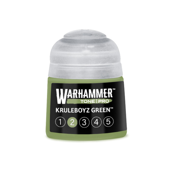 WHC20-222 - Warhammer Colour Tone Pro KRULEBOYZ GREEN 2 12ml Acrylic