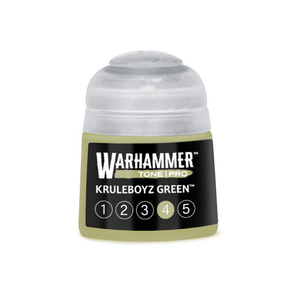 WHC20-224 - Warhammer Colour Tone Pro KRULEBOYZ GREEN 4 12ml Acrylic