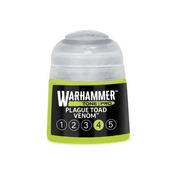WHC20-214 - Warhammer Colour Tone Pro PLAGUE TOAD VENOM 4 12ml Acrylic