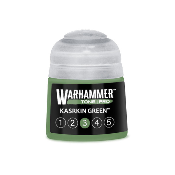 WHC20-263 - Warhammer Colour Tone Pro KASRKIN GREEN 3 12ml Acrylic