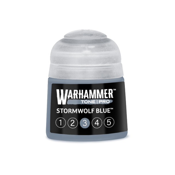 WHC20-333 - Warhammer Colour Tone Pro STORMWOLF BLUE 3 12ml Acrylic