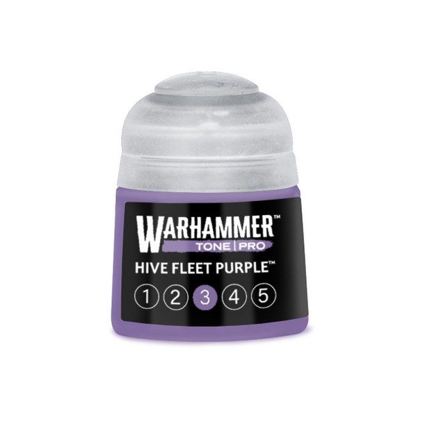 WHC20-393 - Warhammer Colour Tone Pro HIVE FLEET PURPLE 3 12ml Acrylic