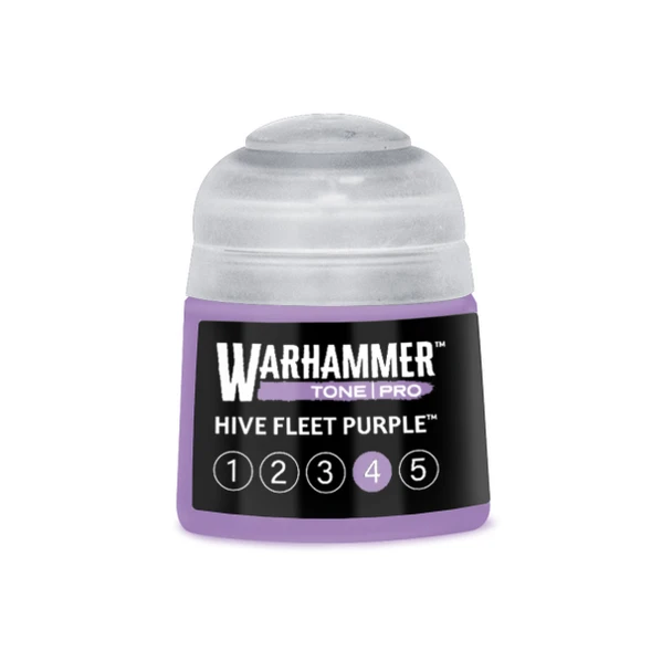 WHC20-394 - Warhammer Colour Tone Pro HIVE FLEET PURPLE 4 12ml Acrylic