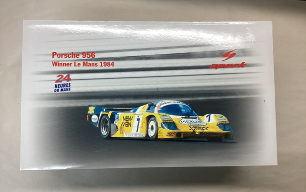 SPK18LM84 - Spark Model 1/18 Porsche 956 Winner Le Mans 1984