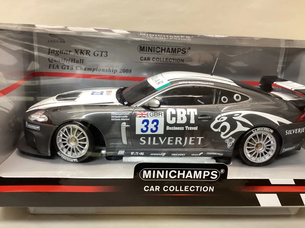 MNC150081333 - Minichamps 1/18 Jaguar XKR GT3 Quaife/Hall FIA GT3 Championship 2008