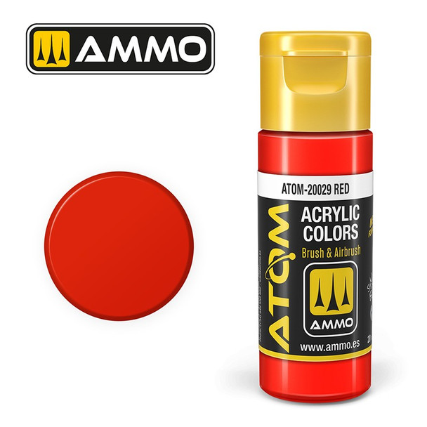 ATOM20029 - ATOM COLOR Red 20mL