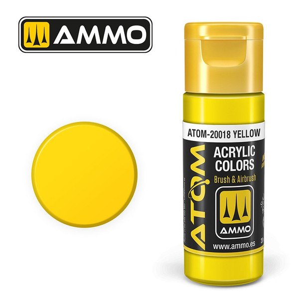 ATOM20018 - ATOM COLOR Yellow 20mL