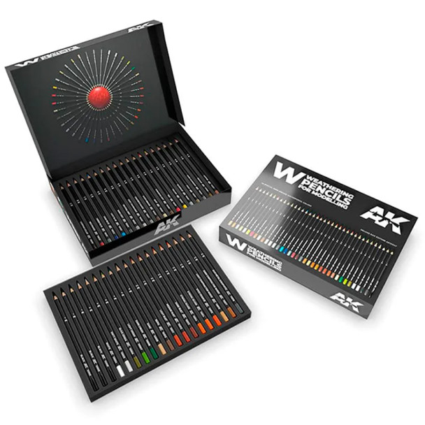 AKIAK10047 - AK Interactive Weathering Pencils Deluxe Edition Box