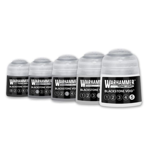 Warhammer Colour Tone Pro BLACKSTONE VOID Set (5 Paints)