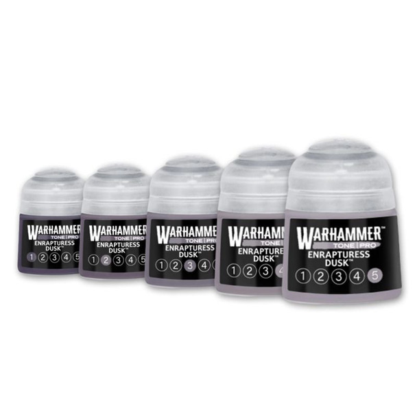 Warhammer Colour Tone Pro ENRAPTURESS DUSK Set (5 Paints)