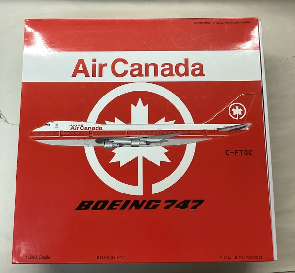 IFLB741AC0319 - InFlight200 1/200 Air Canada Boeing 747-100 C-FTOC