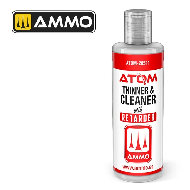 ATOM20511 - Atom Thinner and Cleaner with Retarder 60ml