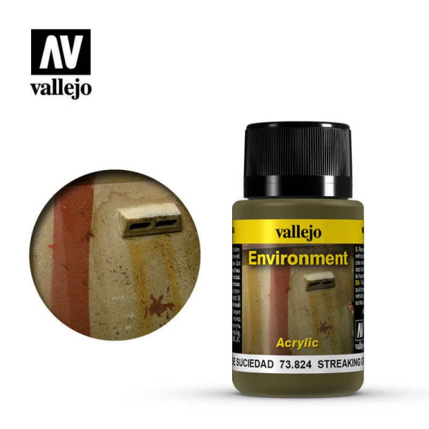 Vallejo Environment Weathering Effects - Streaking Grime 40ml