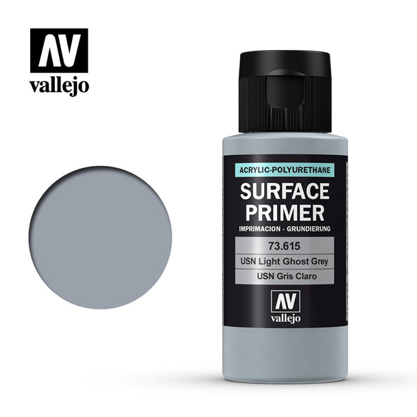 VLJ73615 - Vallejo Surface Primer USN Light Ghost Grey - 60ml - Acrylic