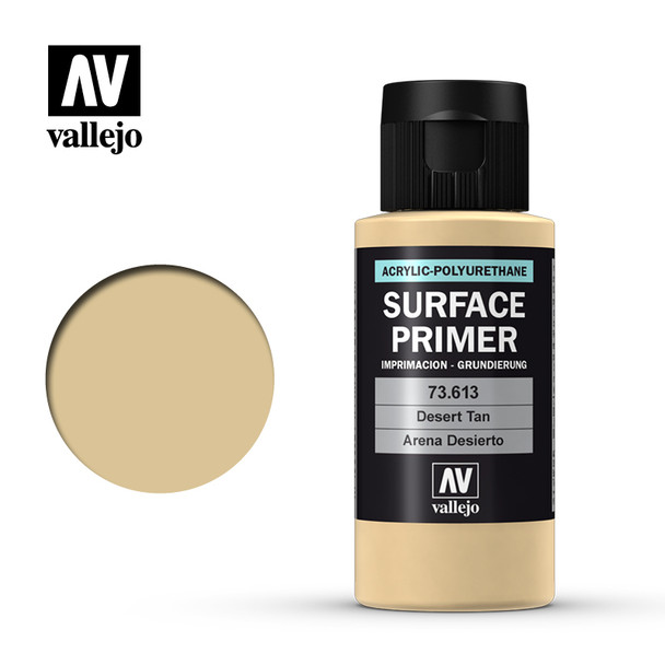 VLJ73613 - Vallejo Surface Primer Desert Tan - 60ml - Acrylic