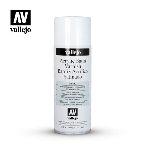 VLJ28532 - Vallejo Satin Varnish Spray 400ml