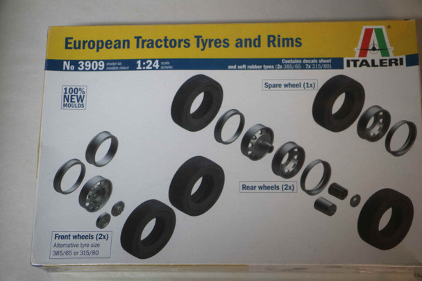 ITA3909 - Italeri 1/24 European Truck Wheels/Tires