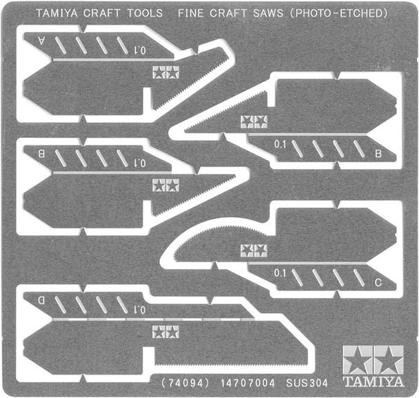 TAM74094 - Tamiya Fine Craft Saw - .1mm Thin