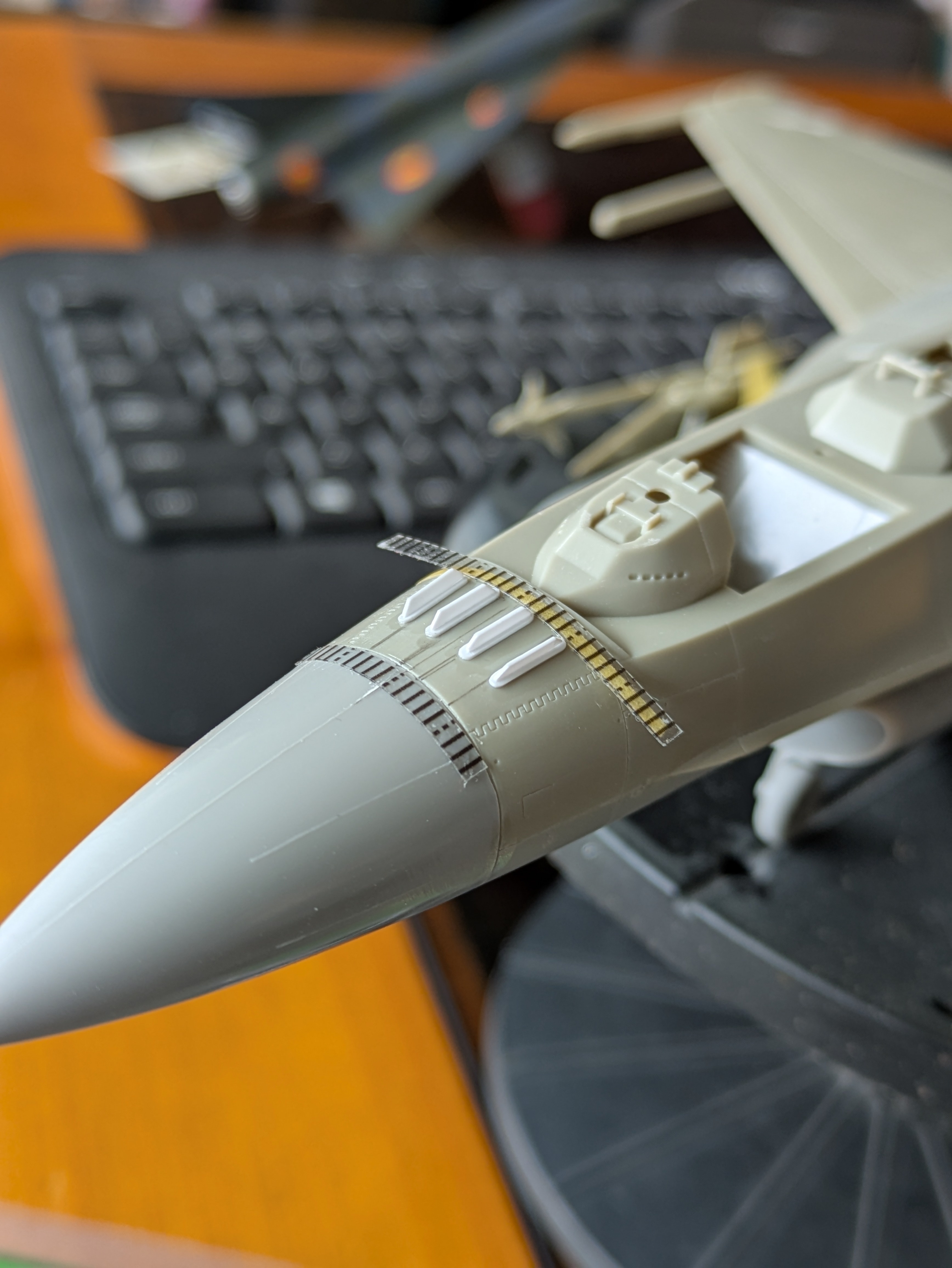 WIP of scratch-built IFF antennas / bird slicers