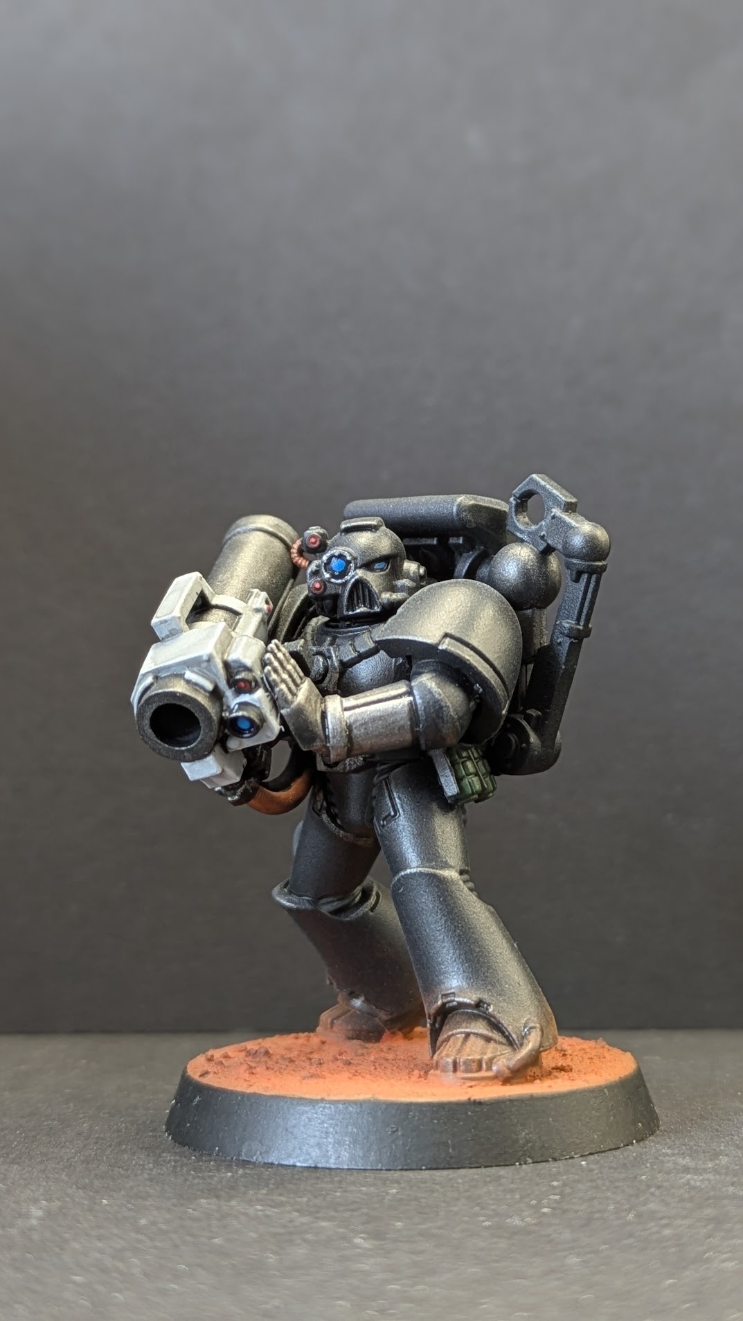 RPG Iron Warrior - showing rocket launcher setup