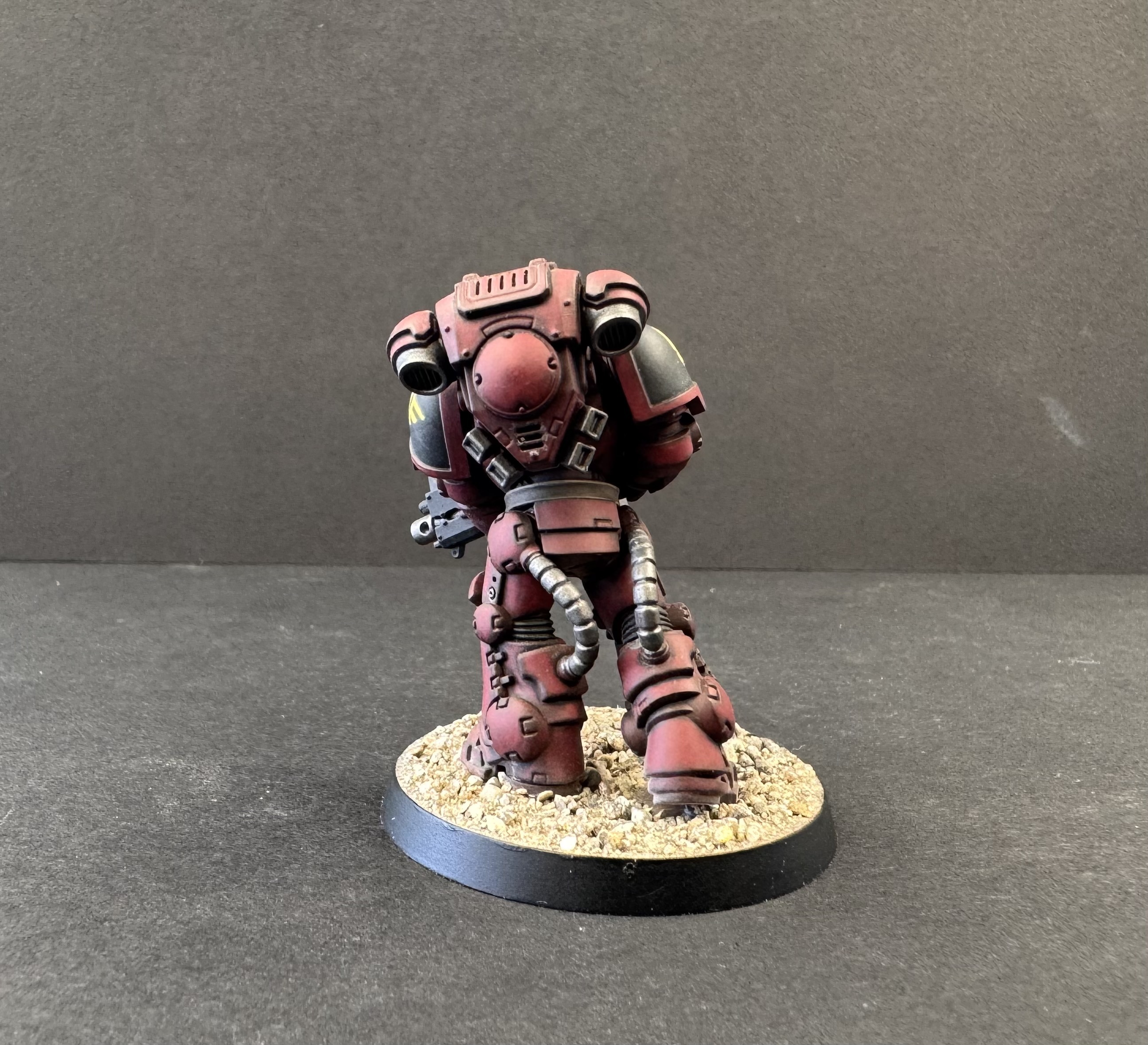Blood Angels Heavy Intercessor - back view