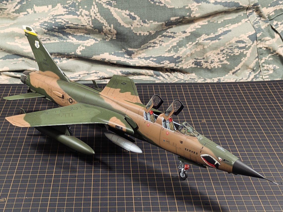 F-105G three-quarter front view
