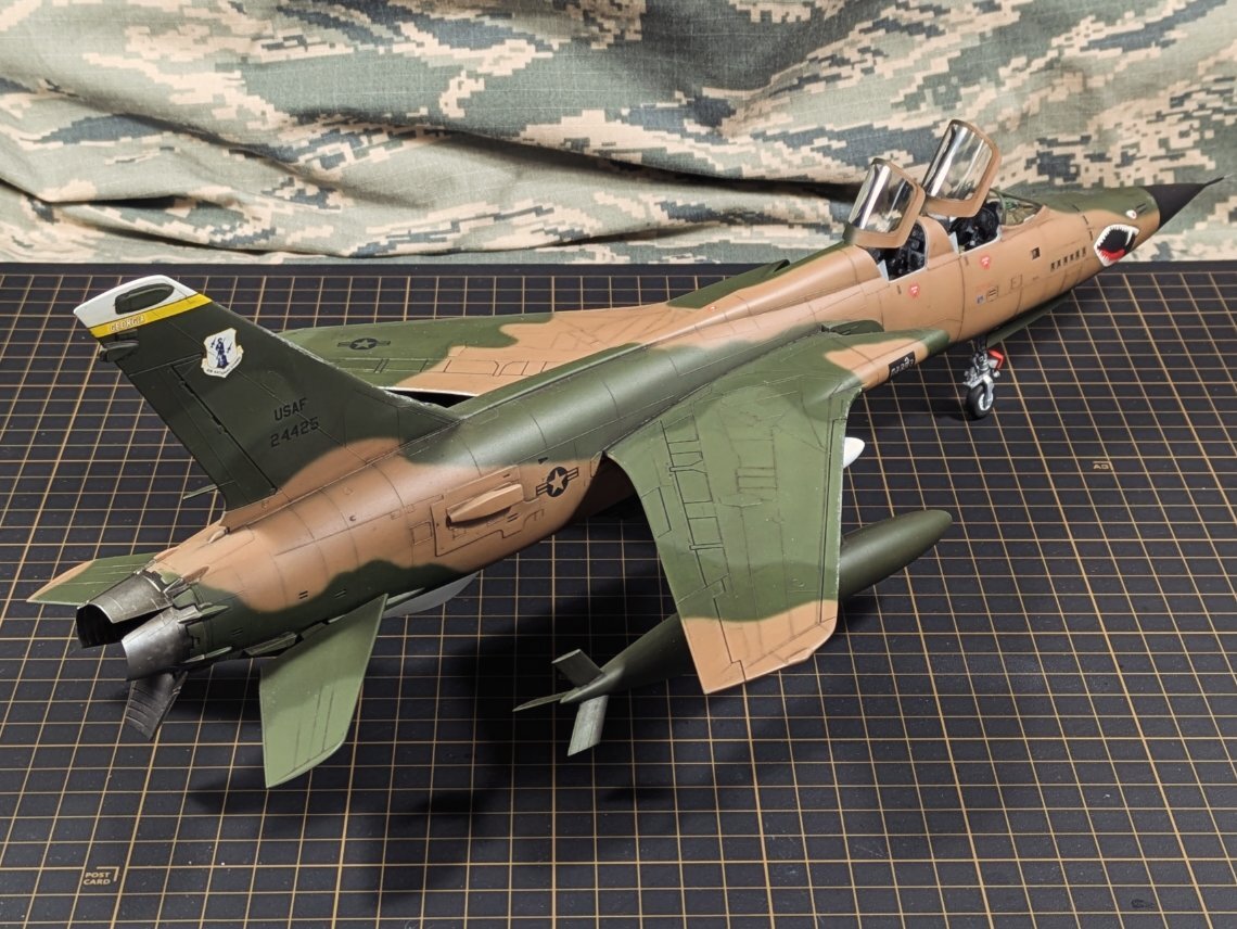 F-105G three-quarter rear view