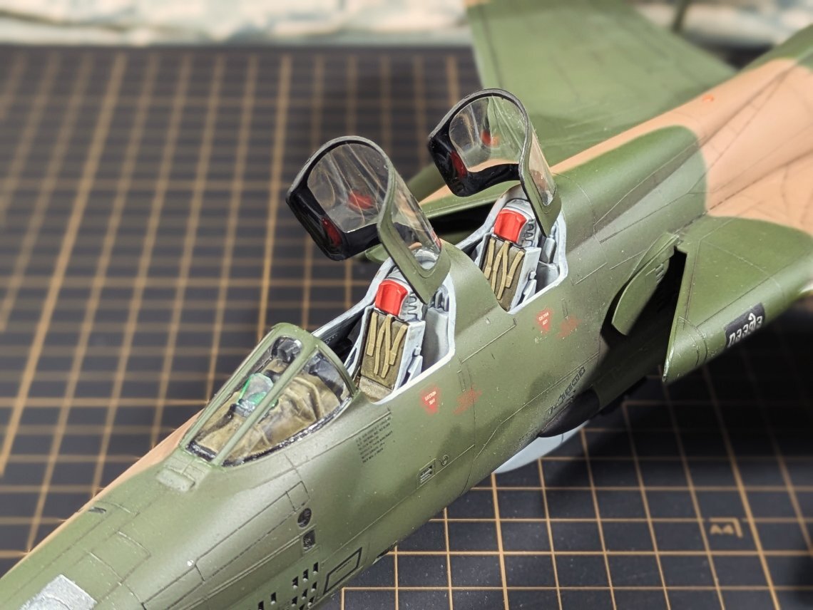 F-105G cockpit detail