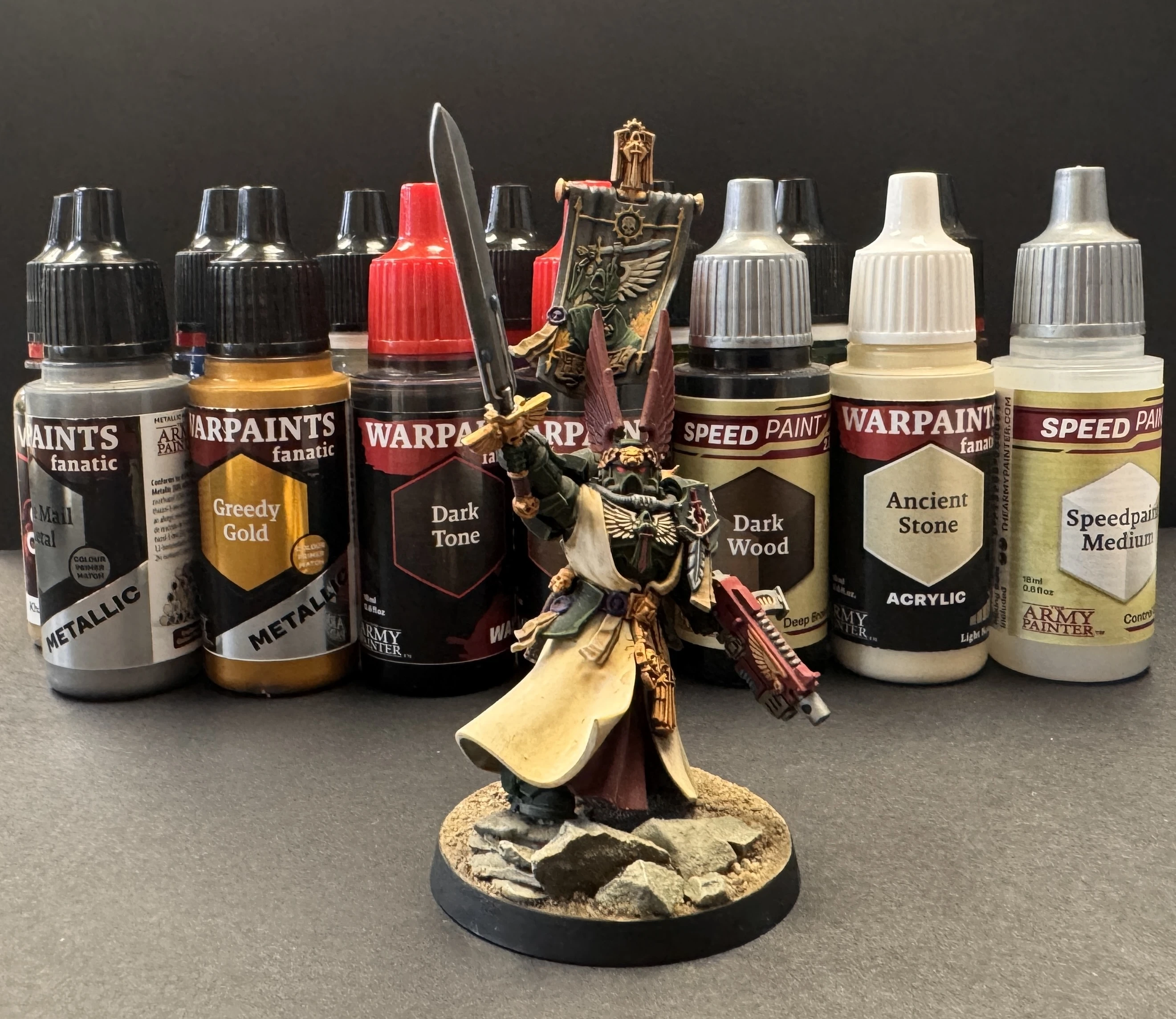 Azrael with Army Painter paints used
